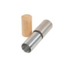 28-WF4031/G - Sample preparation set: cutter, wooden dolly and receiver.
