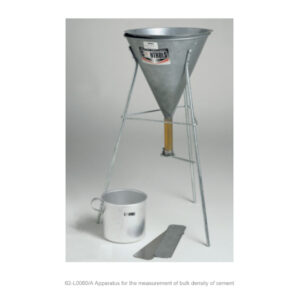 Bulk density of cement apparatus