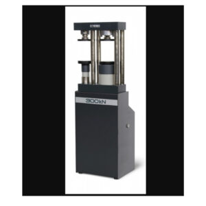 Compression-flexure cement testing frames