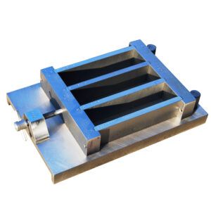 Mortar Prism Mould, 40x40x160mm, 3 Gang
