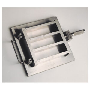 Three gang prism moulds 40x40x160 mm, EN standard
