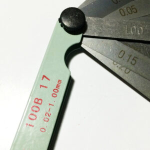 Set of Feeler Gauges - 0.02 - 1.00mm