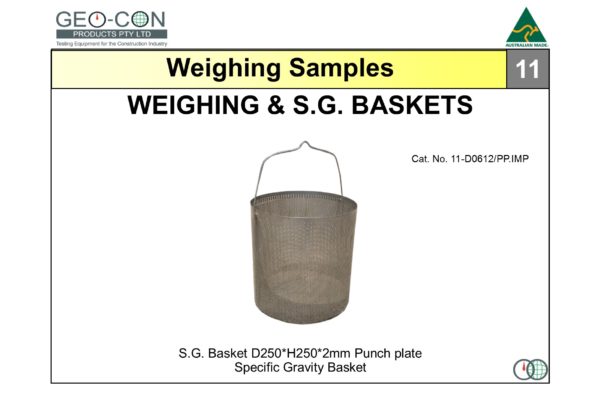 11-D0612.PP.IMP SG Basket PP Geo-Con Flyer