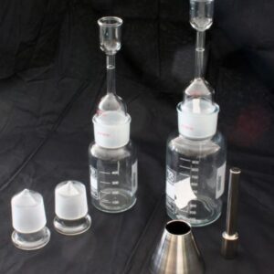 Sand absorption cone and Pyknometer
