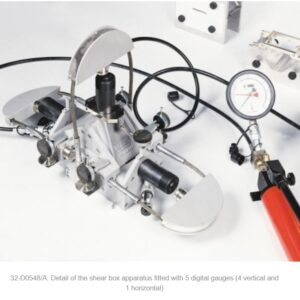 Rock shear box apparatus