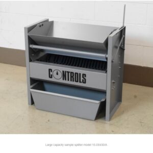 Large capacity sample splitter