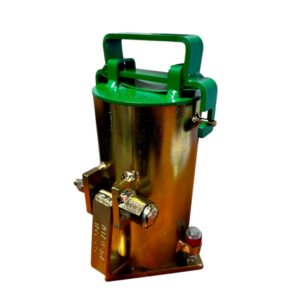 Concrete Cylinder Mould, Original Geo-Con Made, 100 x 200mm, with spring-loaded lid