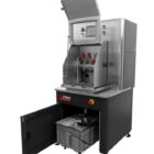 Concrete Cylinder End Grinder, XRIM, open detail