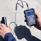 Concrete Cover Meter Rebar Detector, assessment of rebar diameter